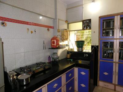 Kitchen Image of 785 Sq.ft 2 BHK Independent House for sale in Anand Vihar Complex, Kalwa Thane for Rs. 8000000