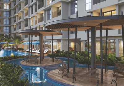 Image of 1472 Sq.ft 2 BHK Apartment / Flat for sale in UC QUE 154 G Wing, Punawale, Pune for Rs. 10000000
