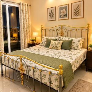 Bedroom Image of 1070 Sq.ft 2 BHK Apartment / Flat for rent in SG Shikhar Height, Siddharth Vihar Ghaziabad for Rs. 27000