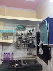 Kitchen Image of 560 Sq.ft 2 BHK Builder Floor for rent in Sector 12 Noida for Rs. 28000