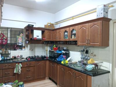 Kitchen Image of 1560 Sq.ft 3 BHK Apartment / Flat for sale in Mahaveer Varna, Kannamangala - Whitefield Hoskote Road Bengaluru for Rs. 15000000
