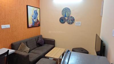 Living Room Image of 680 Sq.ft 1 BHK Builder Floor for rent in Hulimavu Bengaluru for Rs. 18000