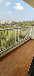 Balcony Image of 1500 Sq.ft 3 BHK Apartment / Flat for rent in CDO-MERI Colony Nashik for Rs. 13000