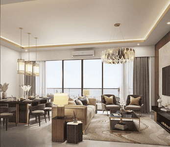 Living Room Image of 1840 Sq.ft 3 BHK Apartment / Flat for sale in Signature Global Sarvam, Sector 37D Gurgaon for Rs. 31029000
