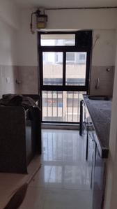 Kitchen Image of 550 Sq.ft 1 BHK Apartment / Flat for rent in Parinee Essence, Kandivali West Mumbai for Rs. 34000
