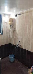 Bathroom Image of 650 Sq.ft 1 BHK Apartment / Flat for rent in Karan Bharti, Dhankawadi Pune for Rs. 15000