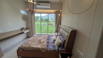 Bedroom Image of 1020 Sq.ft 2 BHK Apartment / Flat for sale in Harasiddh Richland Rutu City Wing A, Thane West Thane for Rs. 10000000