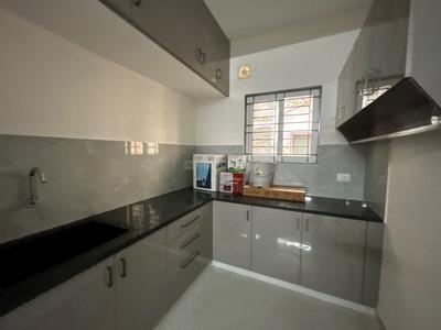 Kitchen Image of 1000 Sq.ft 2 BHK Builder Floor for rent in Munnekollal Bengaluru for Rs. 41000