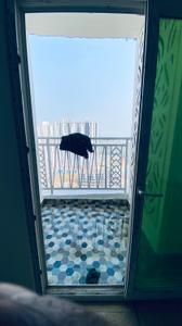 Balcony Image of 462 Sq.ft 2 BHK Apartment / Flat for rent in Migsun Vilaasa, Eta II Greater Noida for Rs. 20000