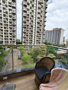 Balcony Image of 1030 Sq.ft 2 BHK Apartment / Flat for rent in Bhandari 7 Plumeria Drive, Punawale Pune for Rs. 35000