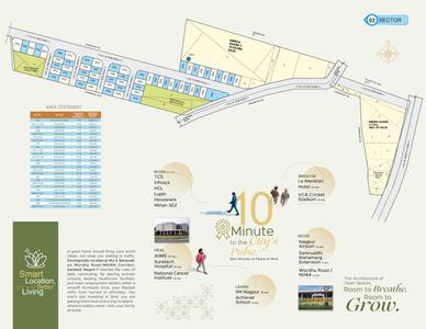 Image of 1210 Sq.ft Residential Plot / Land for sale in R Sandesh Nagari 6, Rui, Nagpur for Rs. 2000000