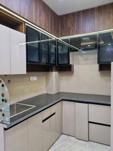 Kitchen Image of 750 Sq.ft 3 BHK Apartment / Flat for sale in Hans Luxury Floor, Razapur Khurd New Delhi for Rs. 4600000