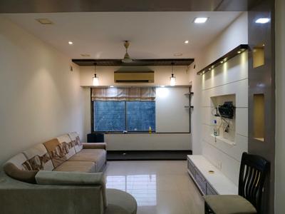 Living Room Image of 1260 Sq.ft 3 BHK Apartment / Flat for rent in Ajmera Bhakti Park, Wadala East Mumbai for Rs. 125000