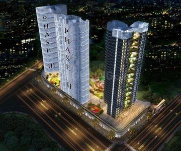 Image of 1460 Sq.ft 3 BHK Apartment / Flat for rent in Rosa Manhattan, Hiranandani Estate, Thane for Rs. 78000
