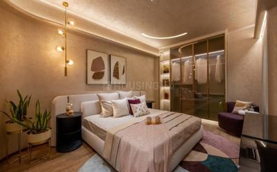 Bedroom Image of 2775 Sq.ft 3 BHK Apartment / Flat for sale in Safal Riviera Aspire, Shela Ahmedabad for Rs. 20500000