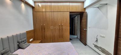 Bedroom Image of 1575 Sq.ft 3 BHK Apartment / Flat for rent in Diwali Blessings, Vaishno Devi Circle Ahmedabad for Rs. 27000
