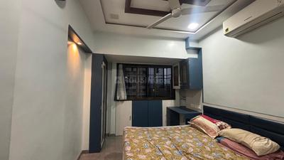 Bedroom Image of 1200 Sq.ft 2 BHK Apartment / Flat for rent in Neelkanth Residency, Seawoods Navi Mumbai for Rs. 75000