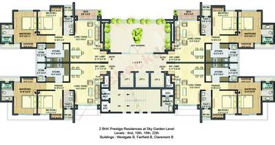 Image of 1150 Sq.ft 3 BHK Apartment / Flat for sale in Lodha Luxuria, Thane West, Thane for Rs. 21500000