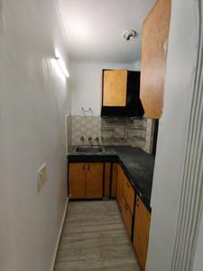 Kitchen Image of 850 Sq.ft 3 BHK Apartment / Flat for sale in Khanpur New Delhi for Rs. 3800000