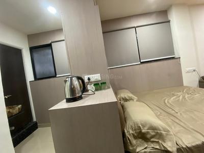 Kitchen Image of 950 Sq.ft 1 BHK Apartment / Flat for rent in Praful Ved Heights, Dharampeth Nagpur for Rs. 16000