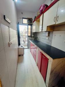 Kitchen Image of 580 Sq.ft 2 BHK Builder Floor for rent in Nawada New Delhi for Rs. 18000
