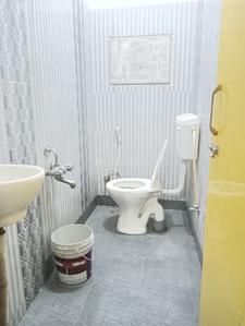 Bathroom Image of 500 Sq.ft 1 RK Independent House for rent in Thanisandra Bengaluru for Rs. 14000