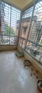Balcony Image of 1157 Sq.ft 3 BHK Apartment / Flat for sale in Chinar Park Kolkata for Rs. 5500000