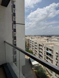 Balcony Image of 1815 Sq.ft 3 BHK Apartment / Flat for rent in Gothic Pentagon Clouds, Bachupally Hyderabad for Rs. 46000