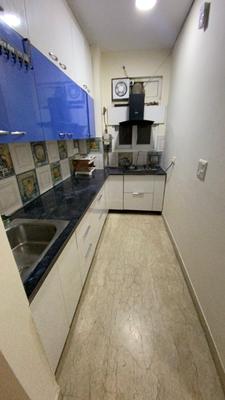 Kitchen Image of 900 Sq.ft 2 BHK Builder Floor for sale in Lajpat Nagar New Delhi for Rs. 20000000