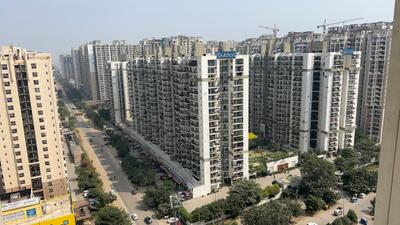 Image of 1275 Sq.ft 3 BHK Apartment / Flat for rent in Supertech Eco Village 3, Noida Extension, Greater Noida for Rs. 18000