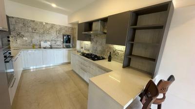 Kitchen Image of 2550 Sq.ft 3 BHK Apartment / Flat for rent in Vista Tribute, Ashok Nagar Bengaluru for Rs. 225000
