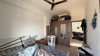 Bedroom Image of 650 Sq.ft 1 BHK Builder Floor for rent in HSR Layout Bengaluru for Rs. 35000