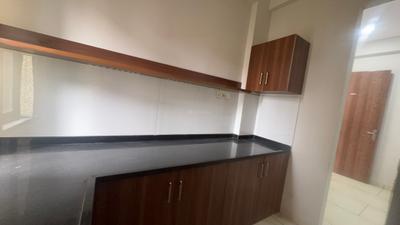 Kitchen Image of 1500 Sq.ft 1 BHK Apartment / Flat for rent in Mahalakshmi Nagar Indore for Rs. 19000