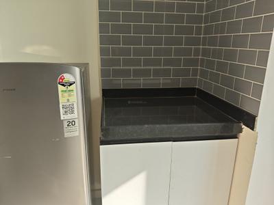 Kitchen Image of 800 Sq.ft 2 BHK Apartment / Flat for rent in Raunak City, Kalyan West Kalyan for Rs. 24000