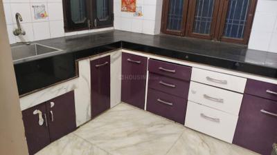 Kitchen Image of 1200 Sq.ft 3 BHK Builder Floor for rent in Gopalpura Jaipur for Rs. 25000