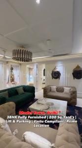 Bedroom Image of 1800 Sq.ft 3 BHK Builder Floor for sale in Model Town New Delhi for Rs. 35000000