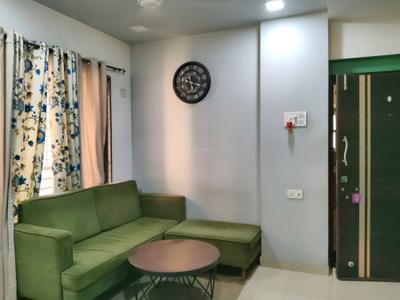 Living Room Image of 630 Sq.ft 1 BHK Apartment / Flat for sale in Kasarvadavali Thane for Rs. 5500000