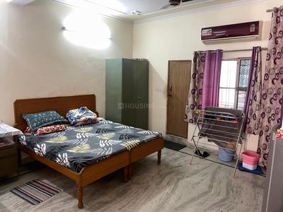 Bedroom Image of Room in PG well furnished Sector 8 in Malviya Nagar, Jaipur