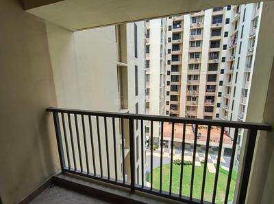Balcony Image of 836 Sq.ft 2 BHK Apartment / Flat for sale in Unimark Lakewood Estate Phase I, New Garia Kolkata for Rs. 7500000