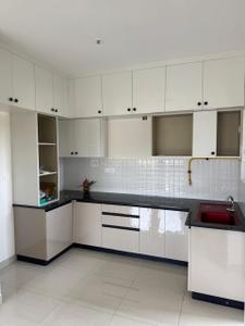 Kitchen Image of 1050 Sq.ft 2 BHK Apartment / Flat for rent in Adarsh Greens, Kogilu Bengaluru for Rs. 38000