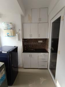 Kitchen Image of 250 Sq.ft 1 RK Apartment / Flat for rent in Tata Primanti, Sector 72 Gurgaon for Rs. 14990