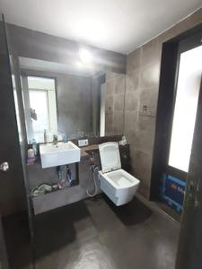 Bathroom Image of 1200 Sq.ft 2 BHK Apartment / Flat for rent in Skylark Maruti Tower, Kharghar Navi Mumbai for Rs. 52000