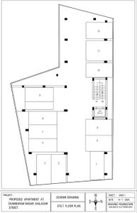 Image of 869 Sq.ft 2 BHK Apartment / Flat for sale in Ambattur, Chennai for Rs. 6000000