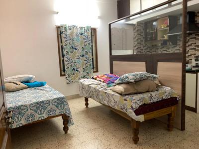 Bedroom Image of 600 Sq.ft 1 RK Apartment / Flat for rent in Victoria Layout Bengaluru for Rs. 17800
