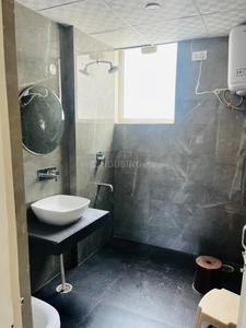 Bathroom Image of 1260 Sq.ft 2 BHK Apartment / Flat for rent in United La Prisma, Gazipur Zirakpur for Rs. 33000