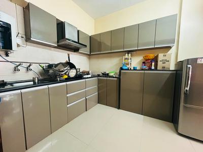 Kitchen Image of 960 Sq.ft 2 BHK Apartment / Flat for sale in Venkatesh Venkatesh Sharvil, Dhayari Pune for Rs. 6500000