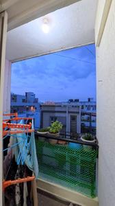 Balcony Image of 1139 Sq.ft 2 BHK Apartment / Flat for rent in PBR Meadows, Parappana Agrahara Bengaluru for Rs. 32000