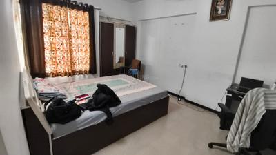 Bedroom Image of 820 Sq.ft 2 BHK Apartment / Flat for rent in Aum Sanskruti Housing Casa Imperia Ph 2, Wakad Pune for Rs. 35000