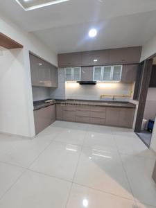 Kitchen Image of 1620 Sq.ft 3 BHK Apartment / Flat for rent in Vaishno Devi Circle Ahmedabad for Rs. 35000