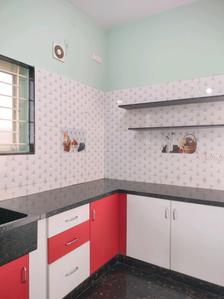 Kitchen Image of 1500 Sq.ft 2 BHK Independent House for rent in Rayasandra Bengaluru for Rs. 19500